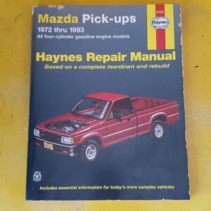 Haynes Mazda Pick-ups 1972 - 1993 repair manual